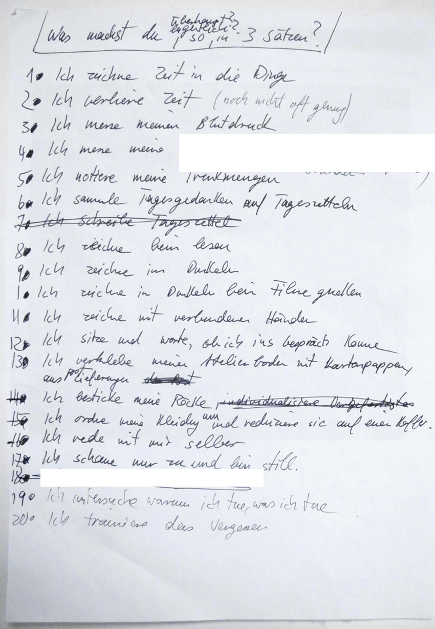 Zensiert, weil Mutti Geburtstag hatte